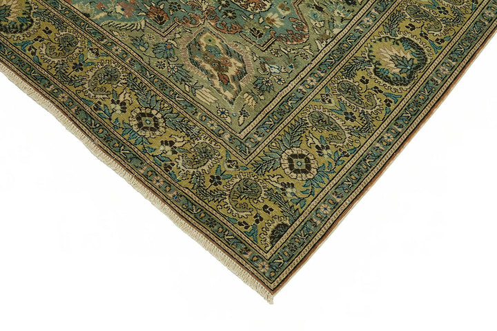 7x9 Hand-Knotted Turkish Wool Rug - 48995
