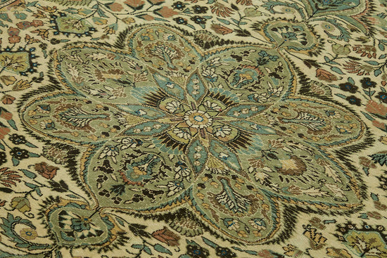 7x9 Hand-Knotted Turkish Wool Rug - 48995