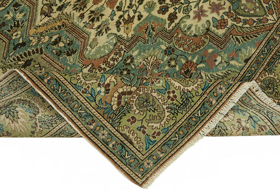 7x9 Hand-Knotted Turkish Wool Rug - 48995