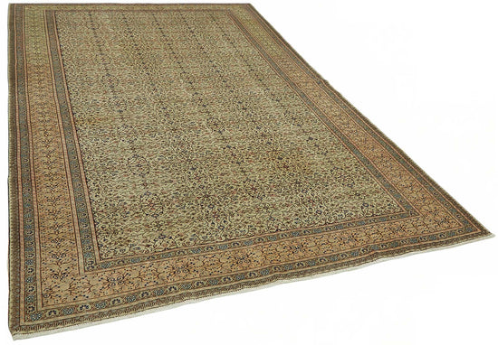 6x10 Hand-Knotted Turkish Wool Rug - 48996