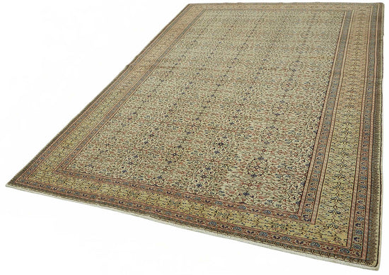 6x10 Hand-Knotted Turkish Wool Rug - 48996