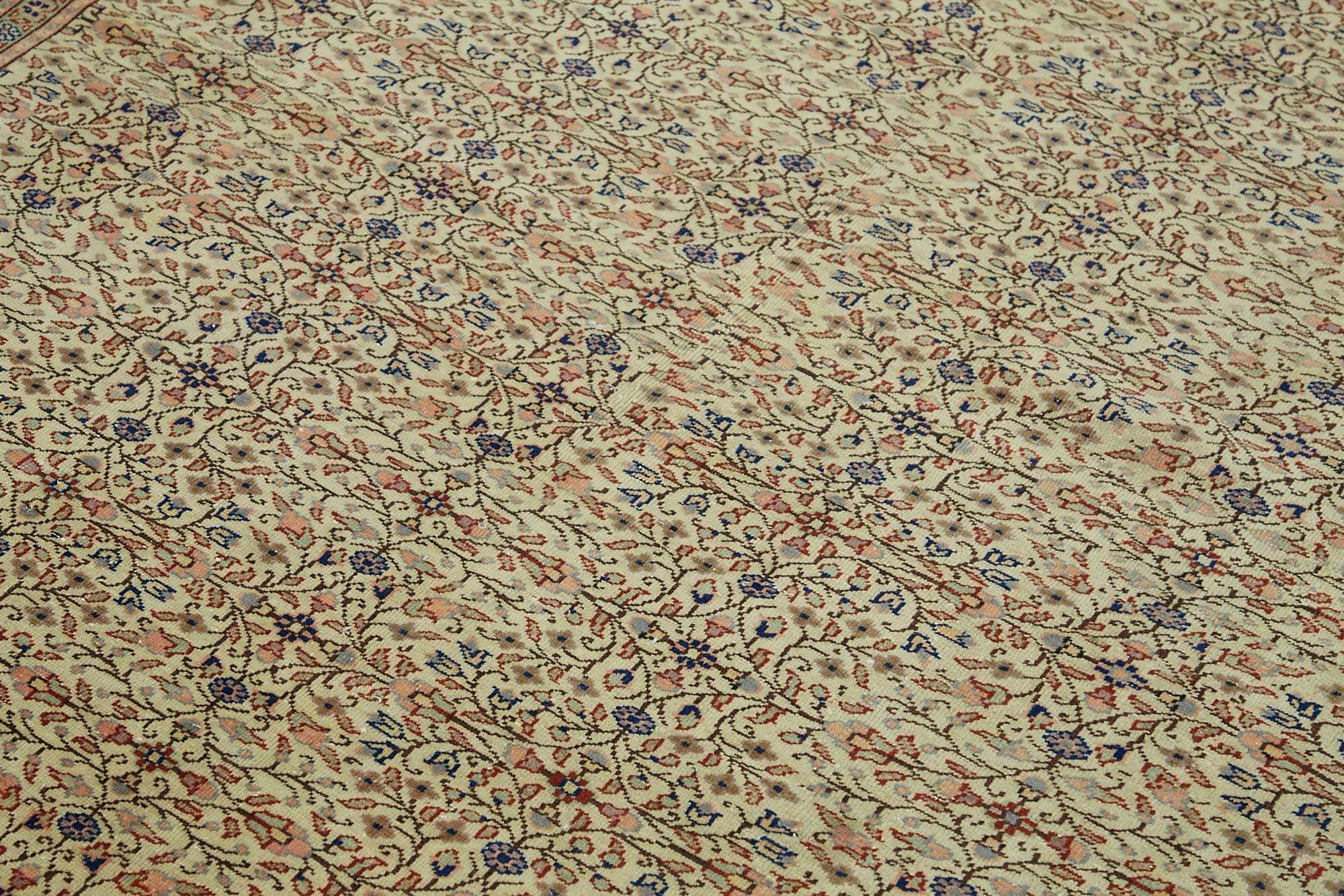 6x10 Hand-Knotted Turkish Wool Rug - 48996