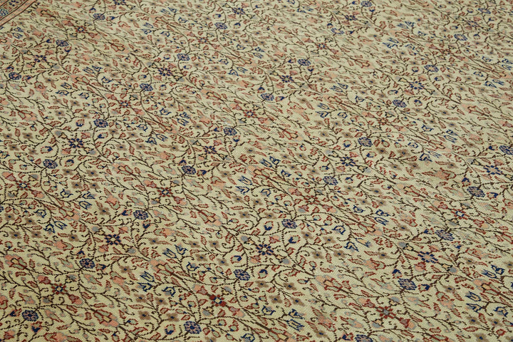 6x10 Hand-Knotted Turkish Wool Rug - 48996