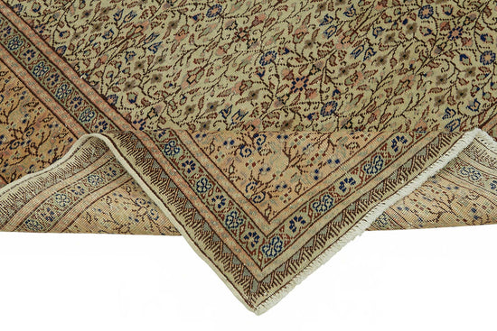 6x10 Hand-Knotted Turkish Wool Rug - 48996