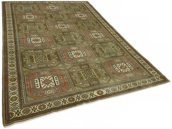 6x9 Hand-Knotted Turkish Wool Rug - 48998