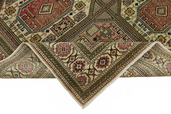 6x10 Hand-Knotted Turkish Wool Rug - 48999