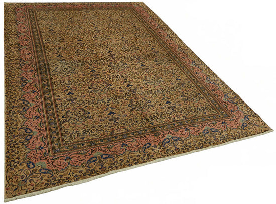 7x9 Hand-Knotted Turkish Wool Rug - 49001