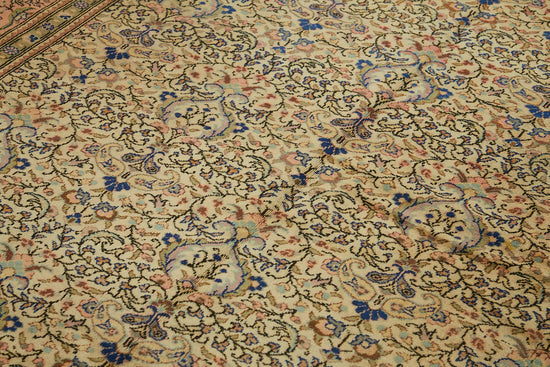 7x9 Hand-Knotted Turkish Wool Rug - 49001