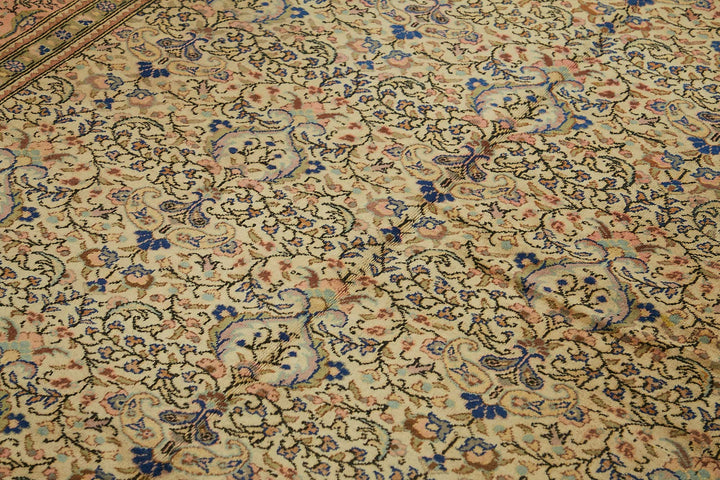 7x9 Hand-Knotted Turkish Wool Rug - 49001