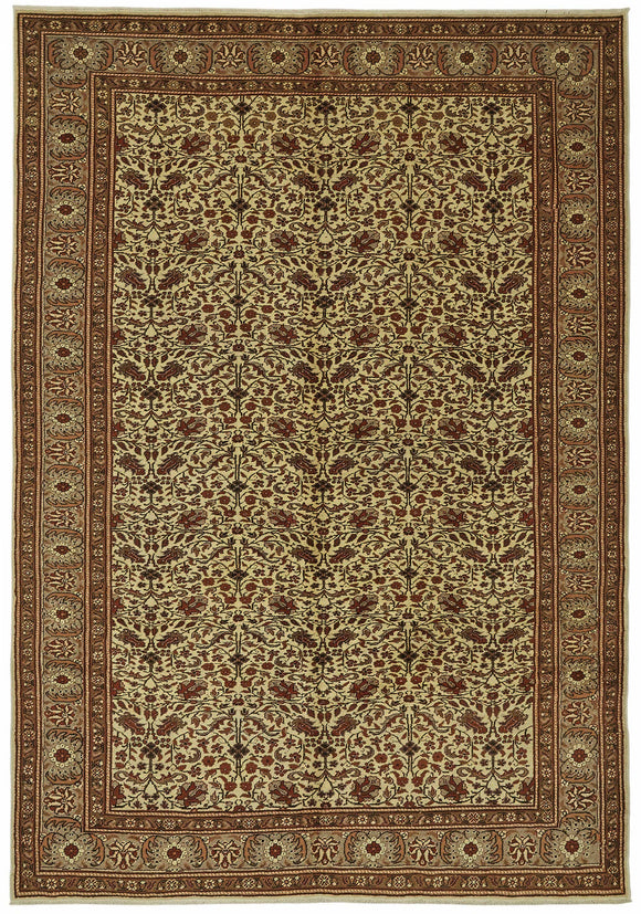 6x9 Hand-Knotted Turkish Wool Rug - 49002