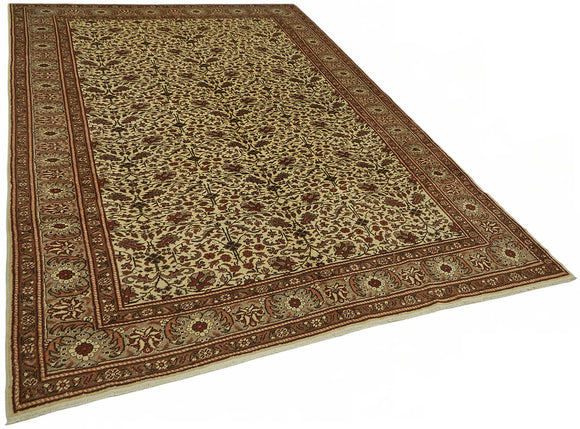 6x9 Hand-Knotted Turkish Wool Rug - 49002