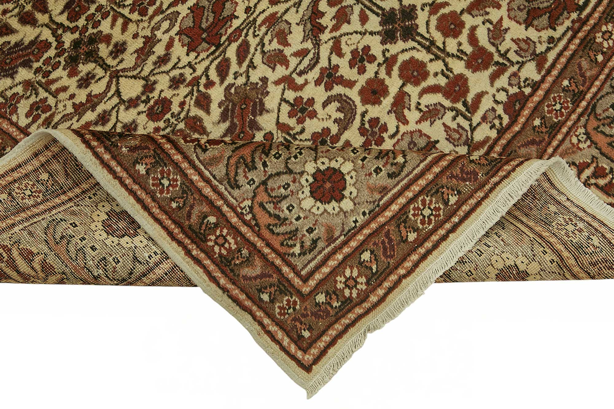 6x9 Hand-Knotted Turkish Wool Rug - 49002