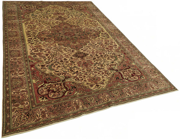 6x10 Hand-Knotted Turkish Wool Rug - 49003