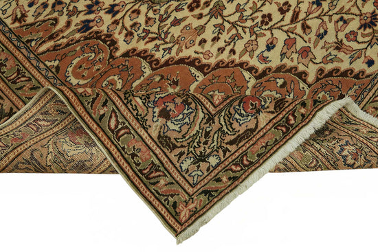 7x10 Hand-Knotted Turkish Wool Rug - 49004