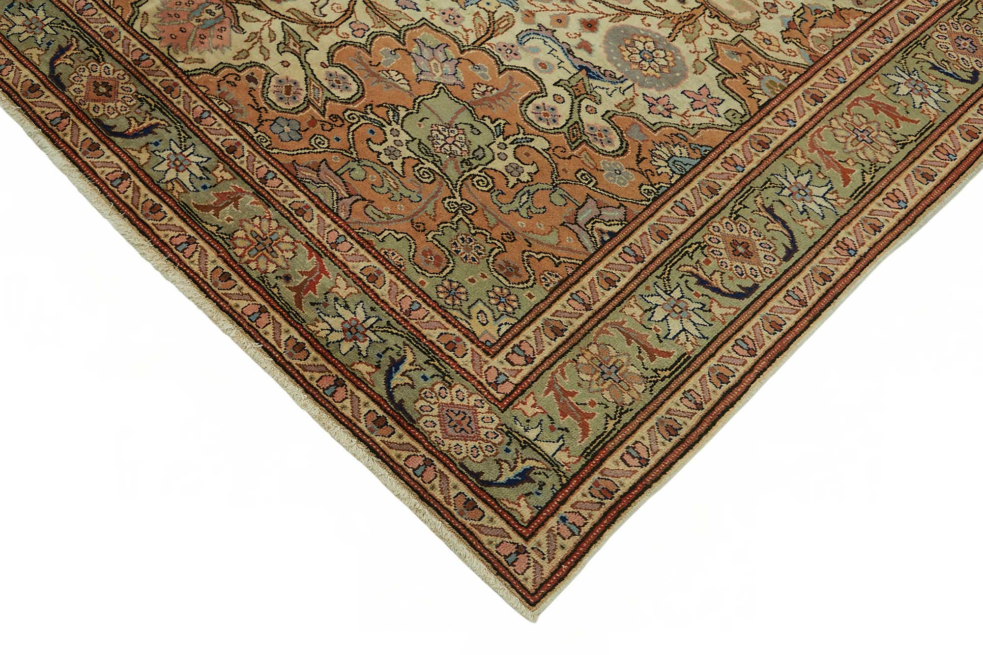 6x9 Hand-Knotted Turkish Wool Rug - 49005