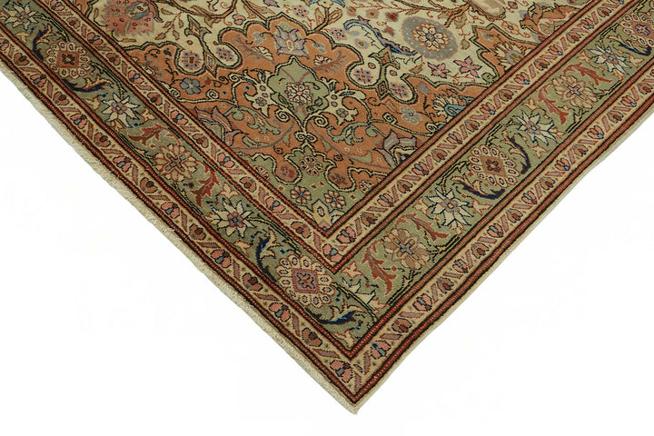 6x9 Hand-Knotted Turkish Wool Rug - 49005