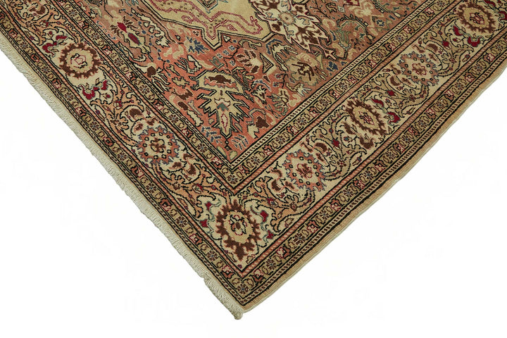 6x9 Hand-Knotted Turkish Wool Rug - 49006