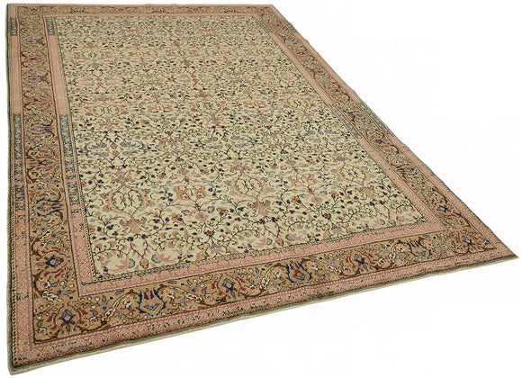 6x9 Hand-Knotted Turkish Wool Rug - 49007