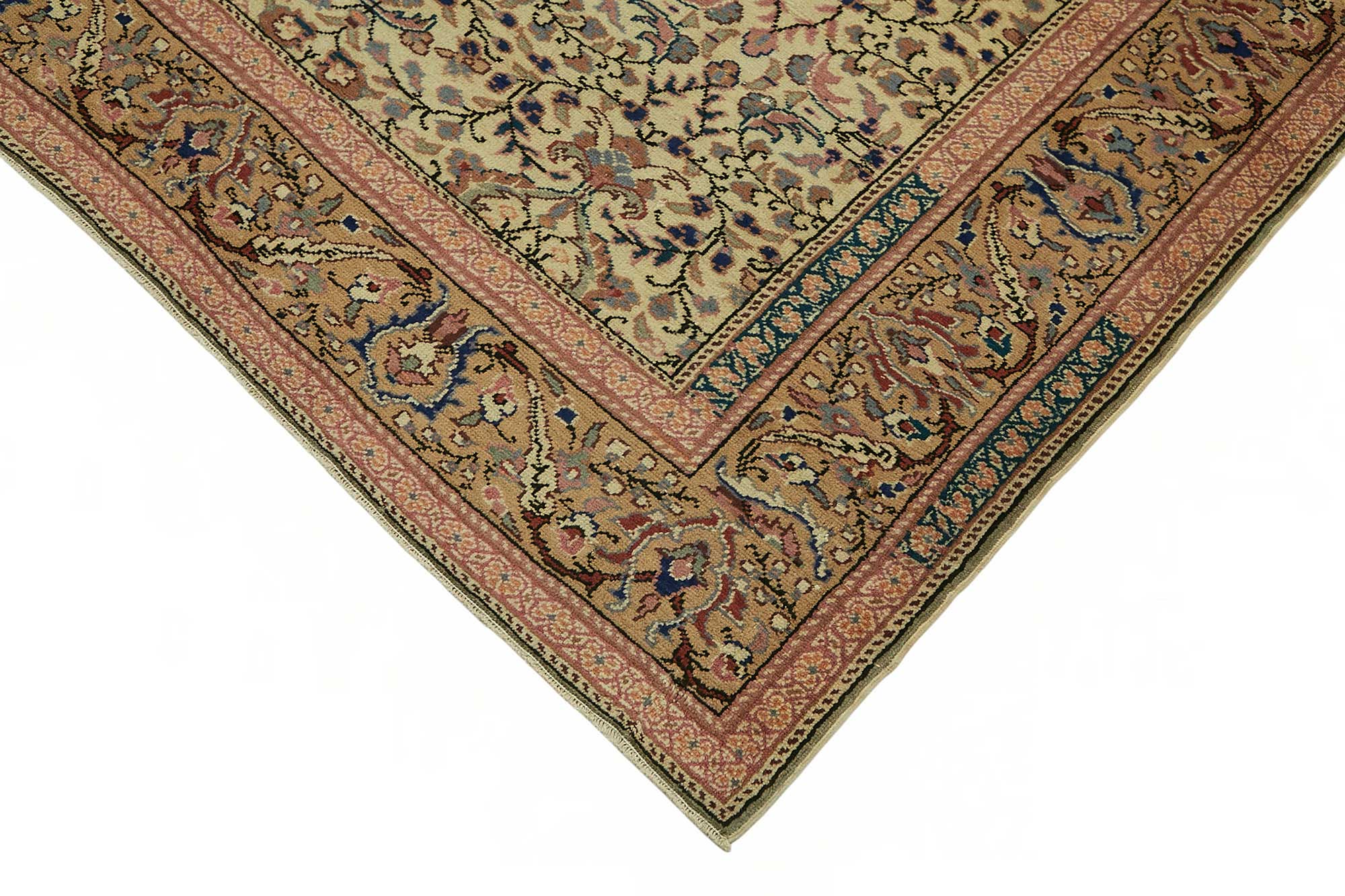 6x9 Hand-Knotted Turkish Wool Rug - 49007