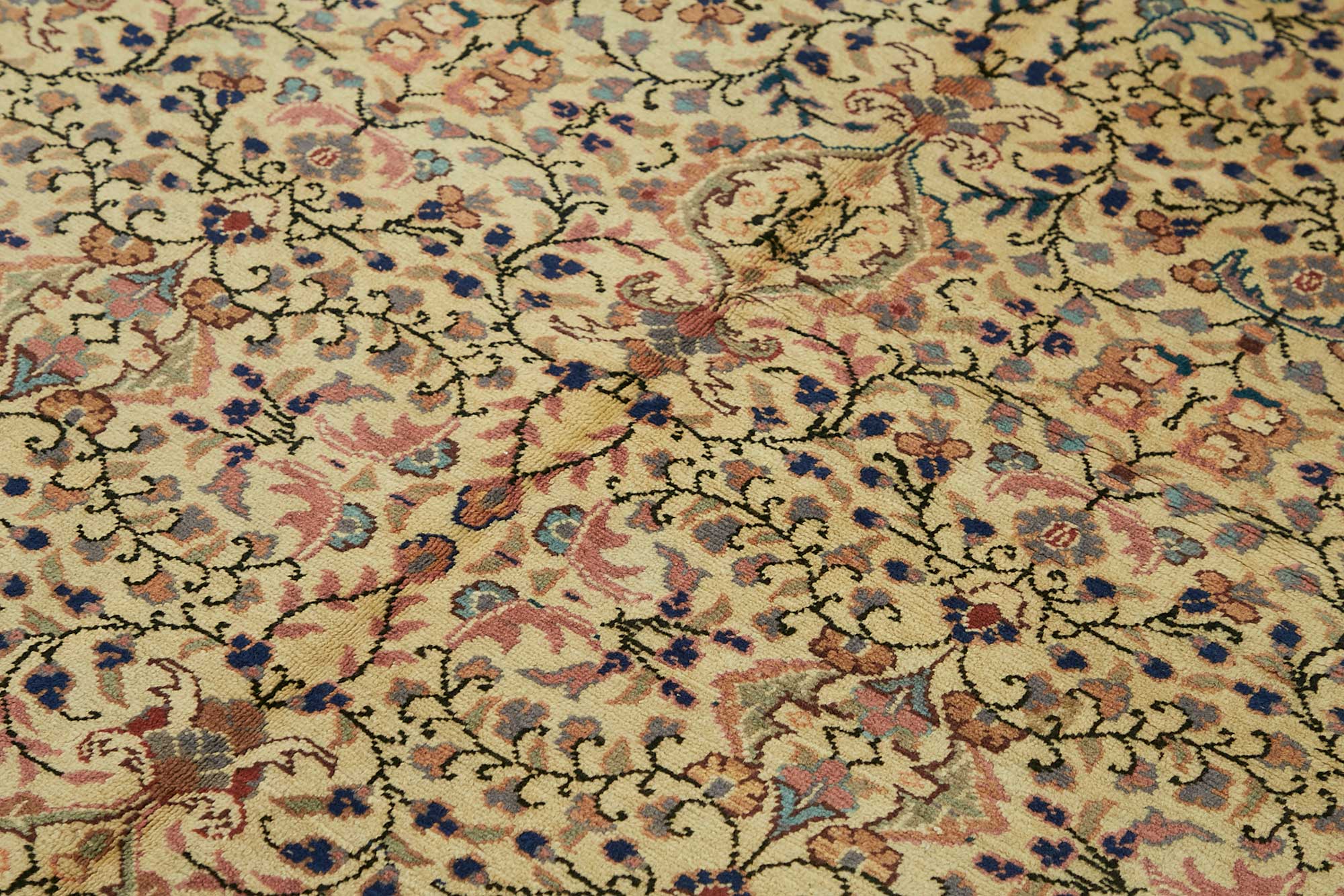 6x9 Hand-Knotted Turkish Wool Rug - 49007