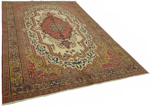 6x10 Hand-Knotted Turkish Wool Rug - 49008