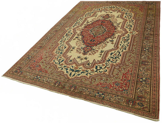 6x10 Hand-Knotted Turkish Wool Rug - 49008