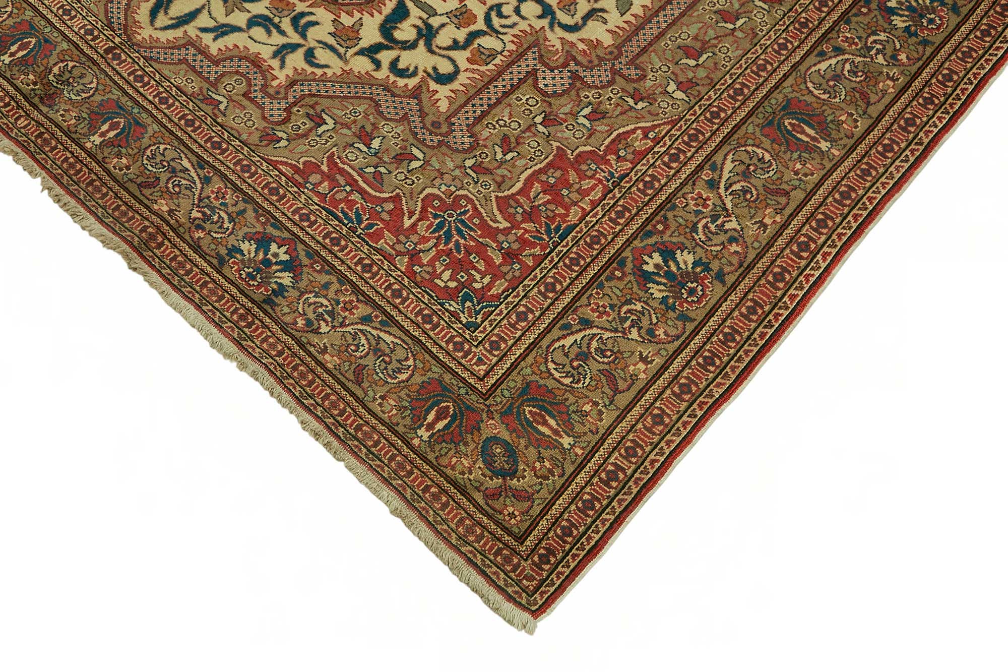 6x10 Hand-Knotted Turkish Wool Rug - 49008