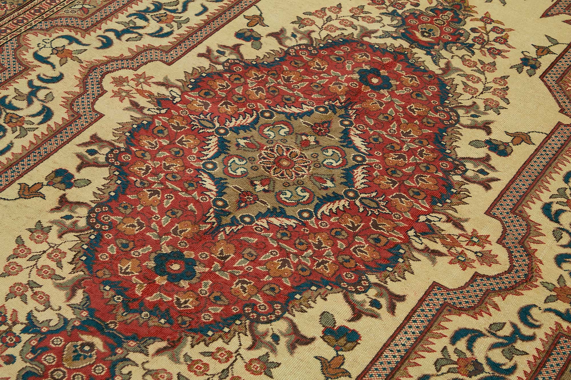 6x10 Hand-Knotted Turkish Wool Rug - 49008