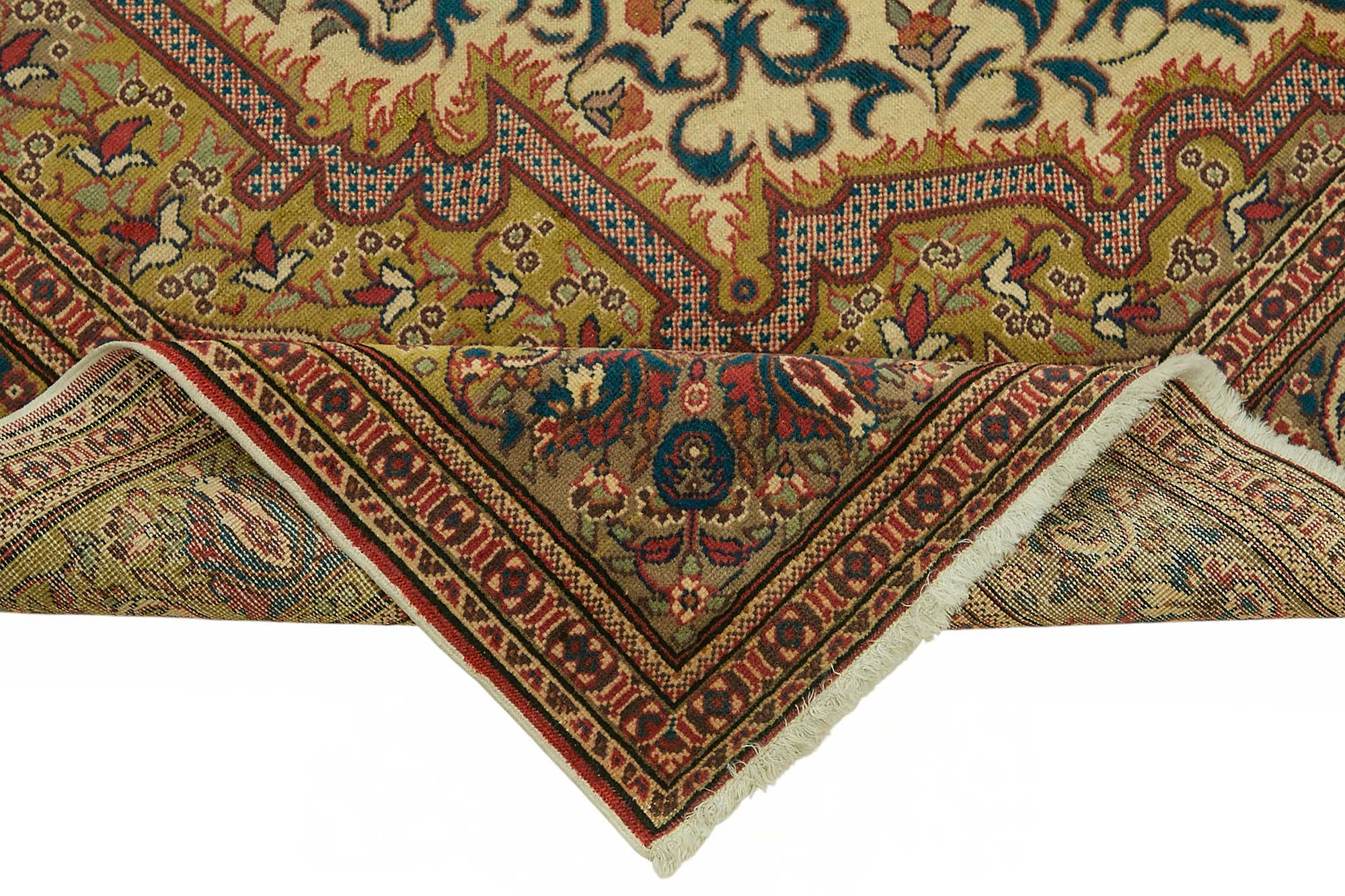 6x10 Hand-Knotted Turkish Wool Rug - 49008