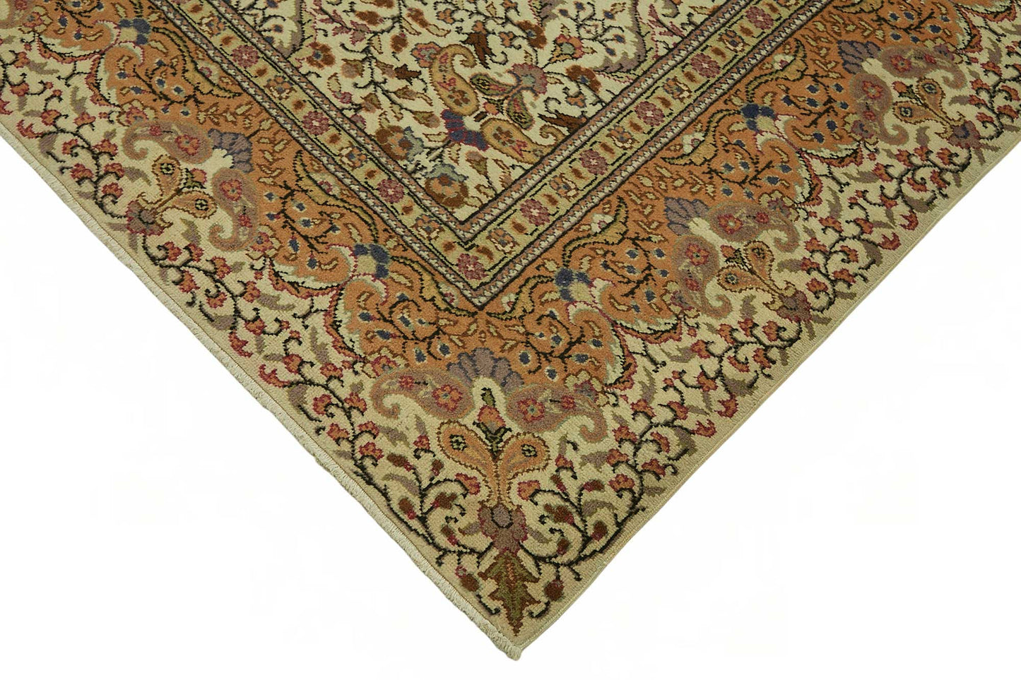 7x9 Hand-Knotted Turkish Wool Rug - 49009