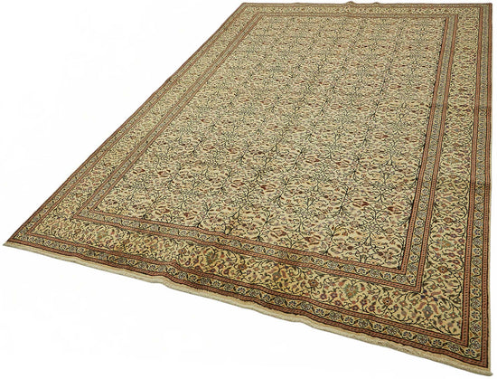 6x9 Hand-Knotted Turkish Wool Rug - 49010