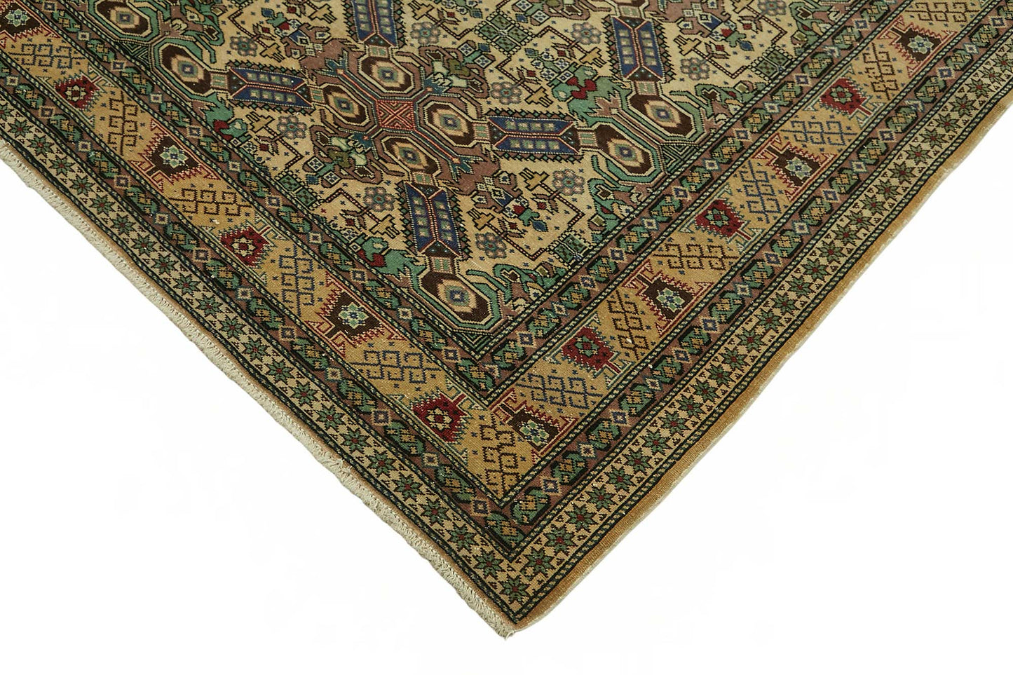6x9 Hand-Knotted Turkish Wool Rug - 49012