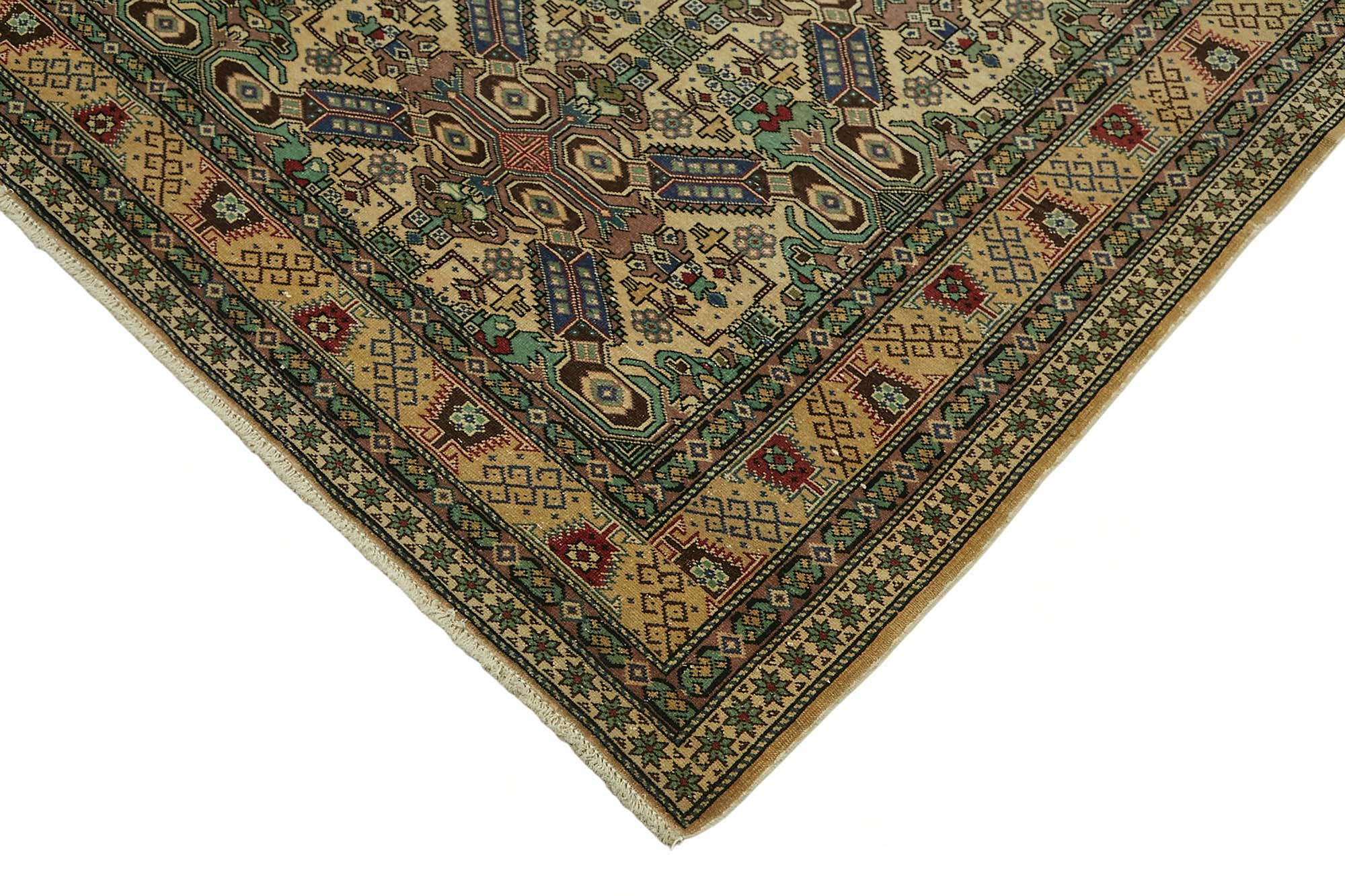 6x9 Hand-Knotted Turkish Wool Rug - 49012