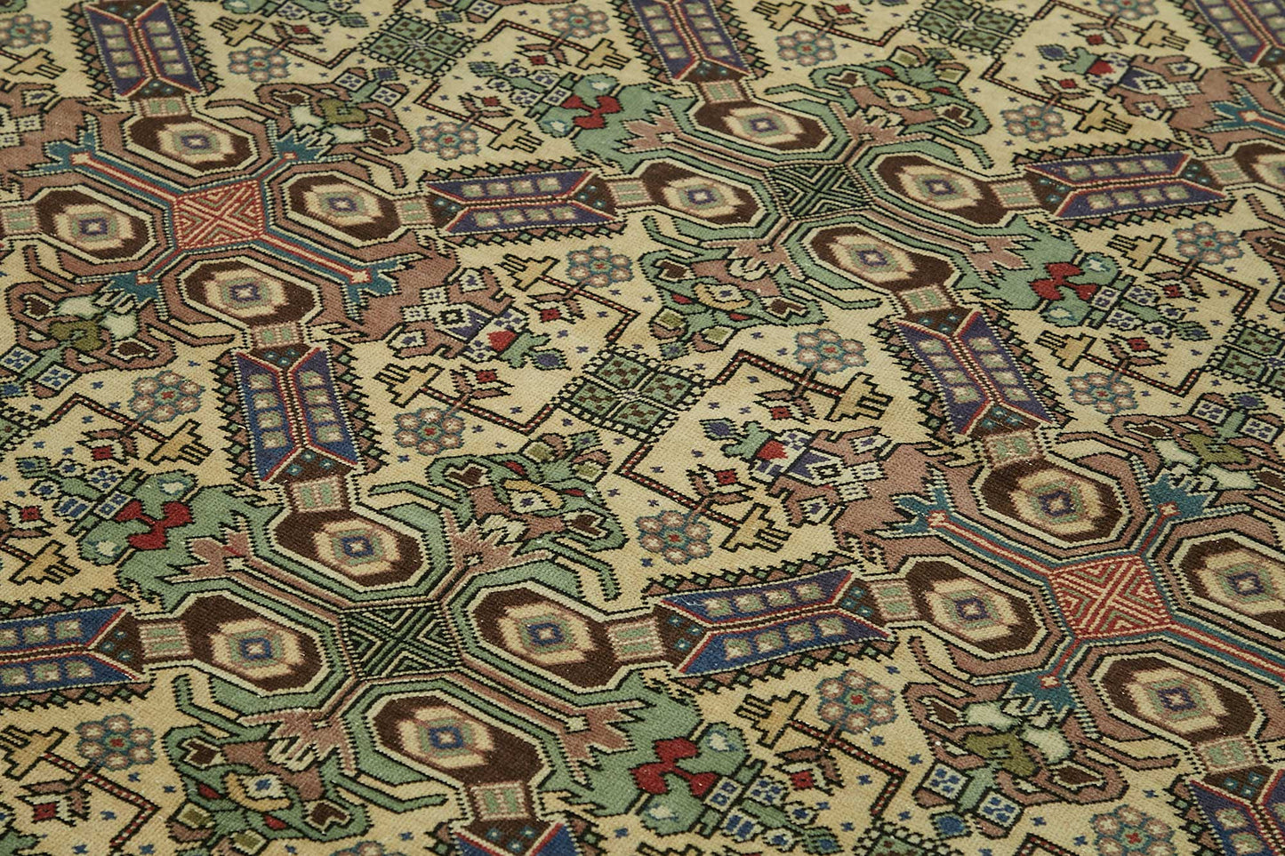 6x9 Hand-Knotted Turkish Wool Rug - 49012