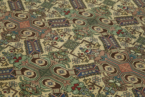 6x9 Hand-Knotted Turkish Wool Rug - 49012