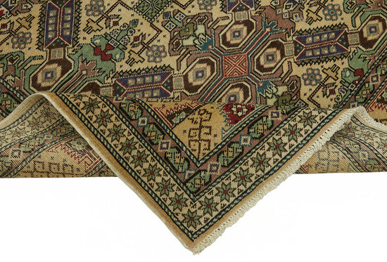 6x9 Hand-Knotted Turkish Wool Rug - 49012