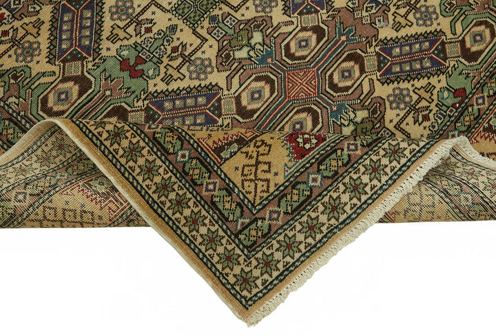 6x9 Hand-Knotted Turkish Wool Rug - 49012