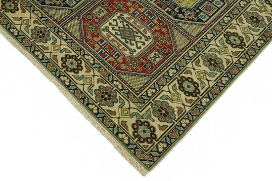 6x10 Hand-Knotted Turkish Wool Rug - 49013