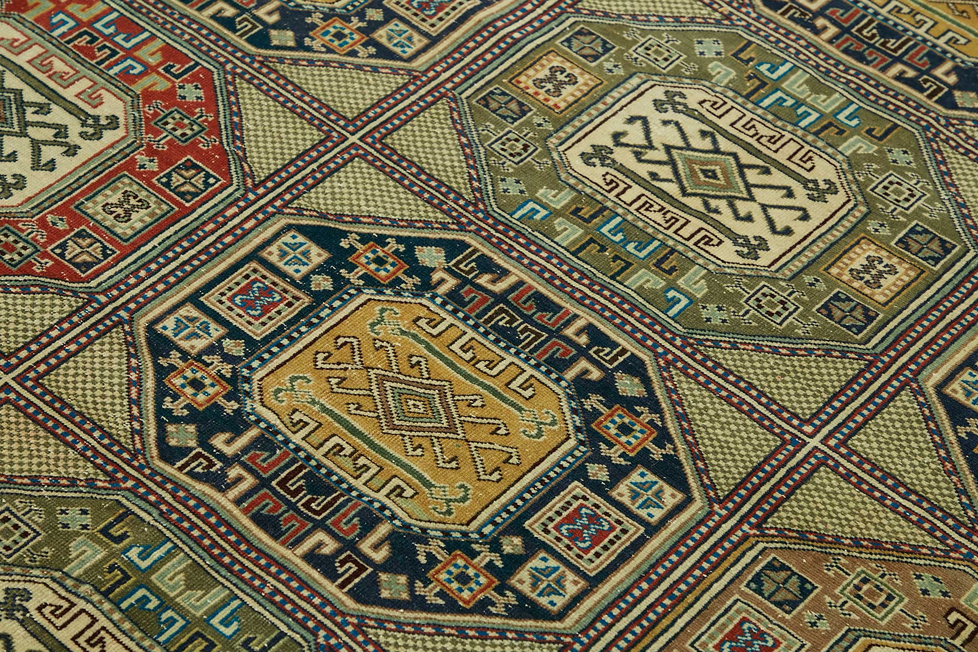 6x10 Hand-Knotted Turkish Wool Rug - 49013