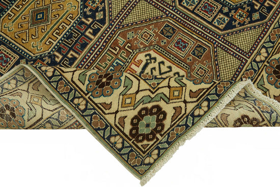 6x10 Hand-Knotted Turkish Wool Rug - 49013
