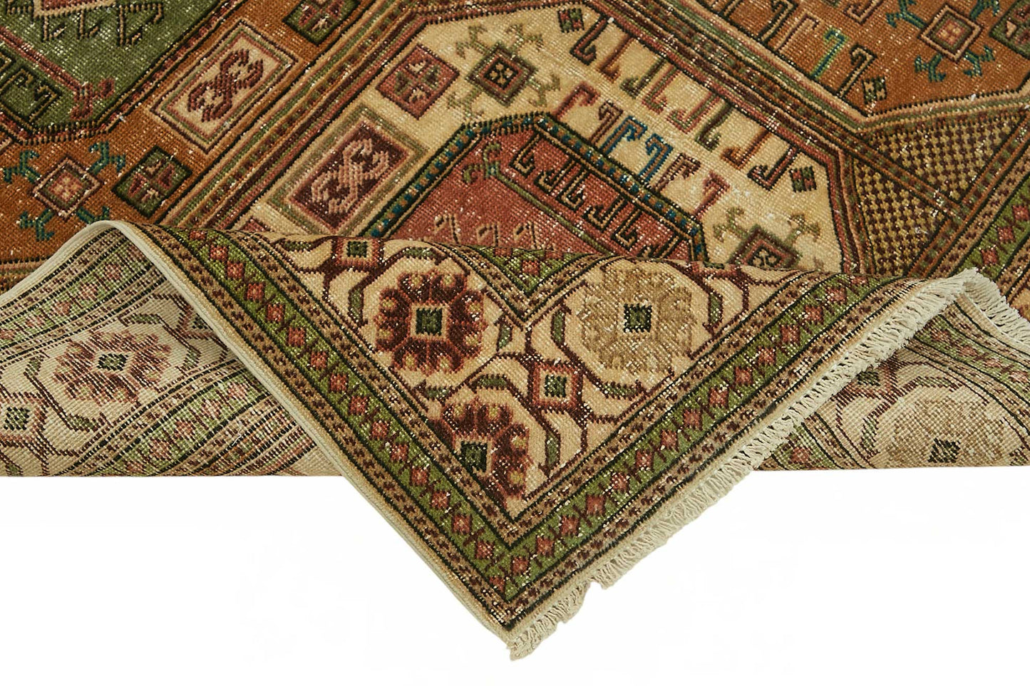 7x9 Hand-Knotted Turkish Wool Rug - 49014
