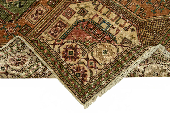 7x9 Hand-Knotted Turkish Wool Rug - 49014