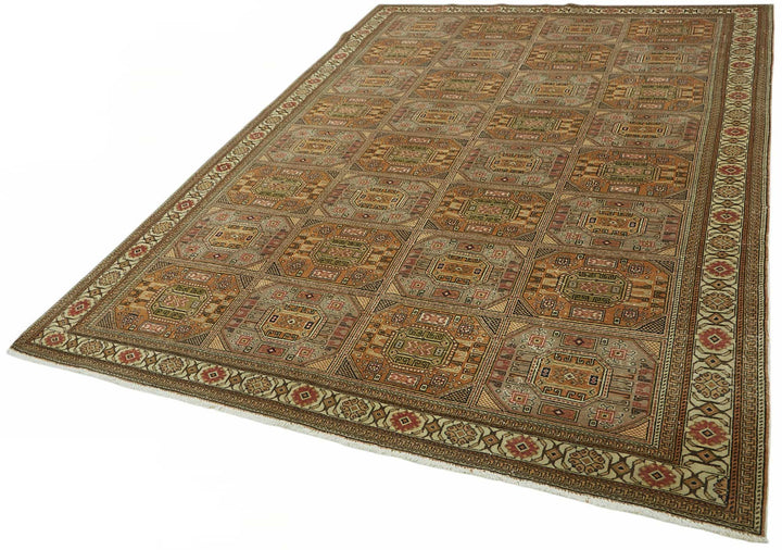 6x9 Hand-Knotted Turkish Wool Rug - 49015