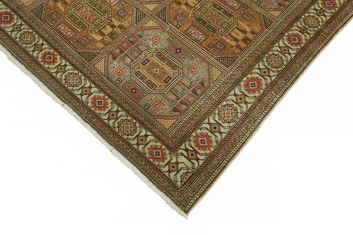 6x9 Hand-Knotted Turkish Wool Rug - 49015
