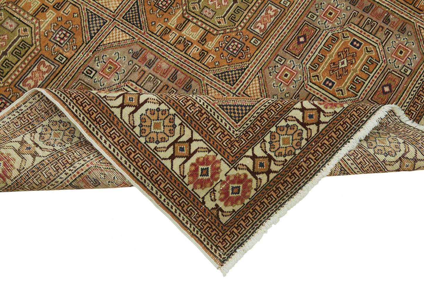 6x9 Hand-Knotted Turkish Wool Rug - 49015