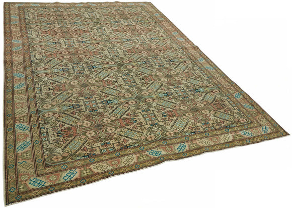 6x9 Hand-Knotted Turkish Wool Rug - 49017