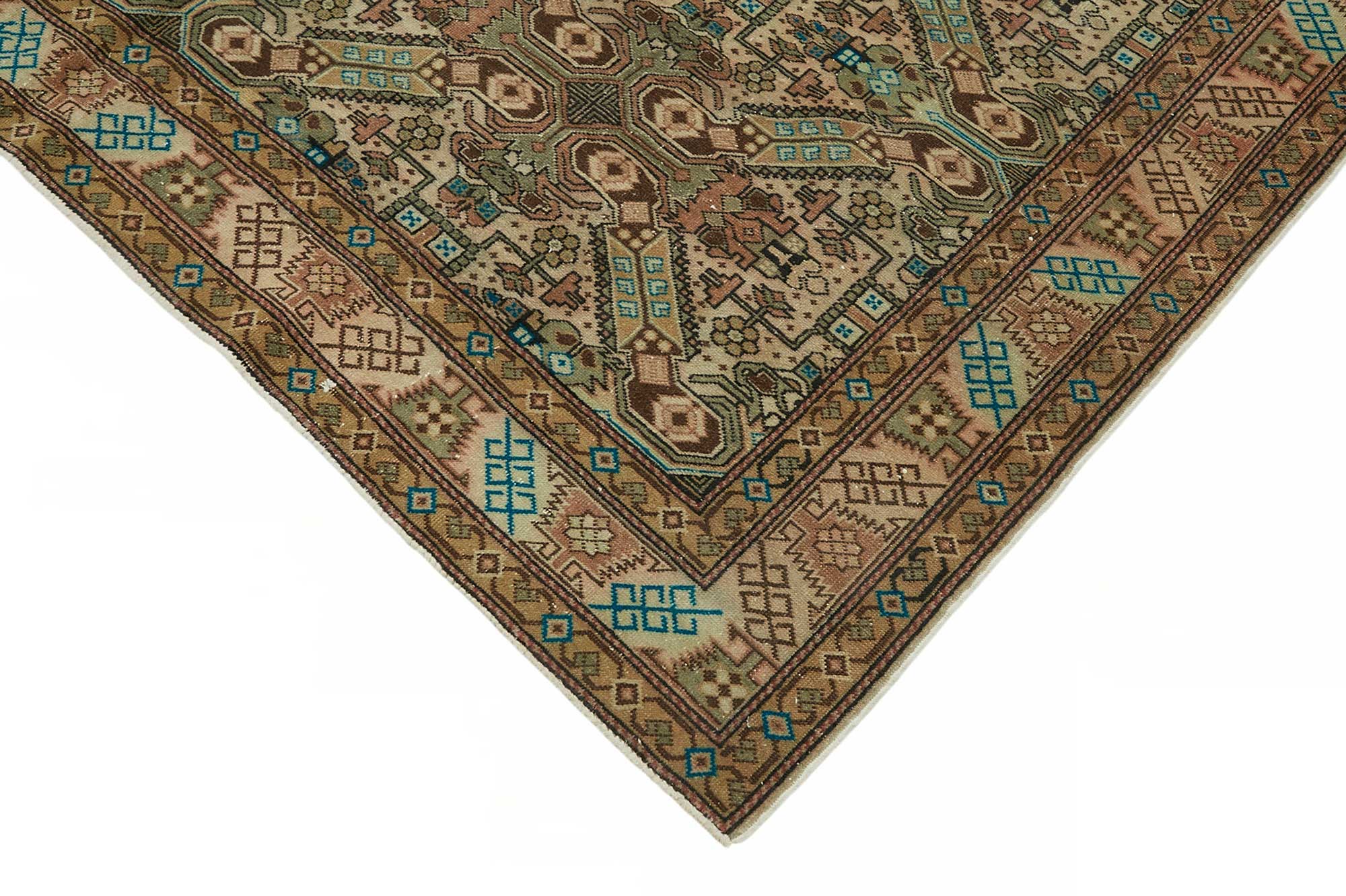 6x9 Hand-Knotted Turkish Wool Rug - 49017