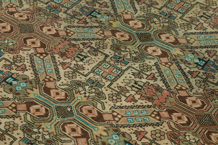 6x9 Hand-Knotted Turkish Wool Rug - 49017