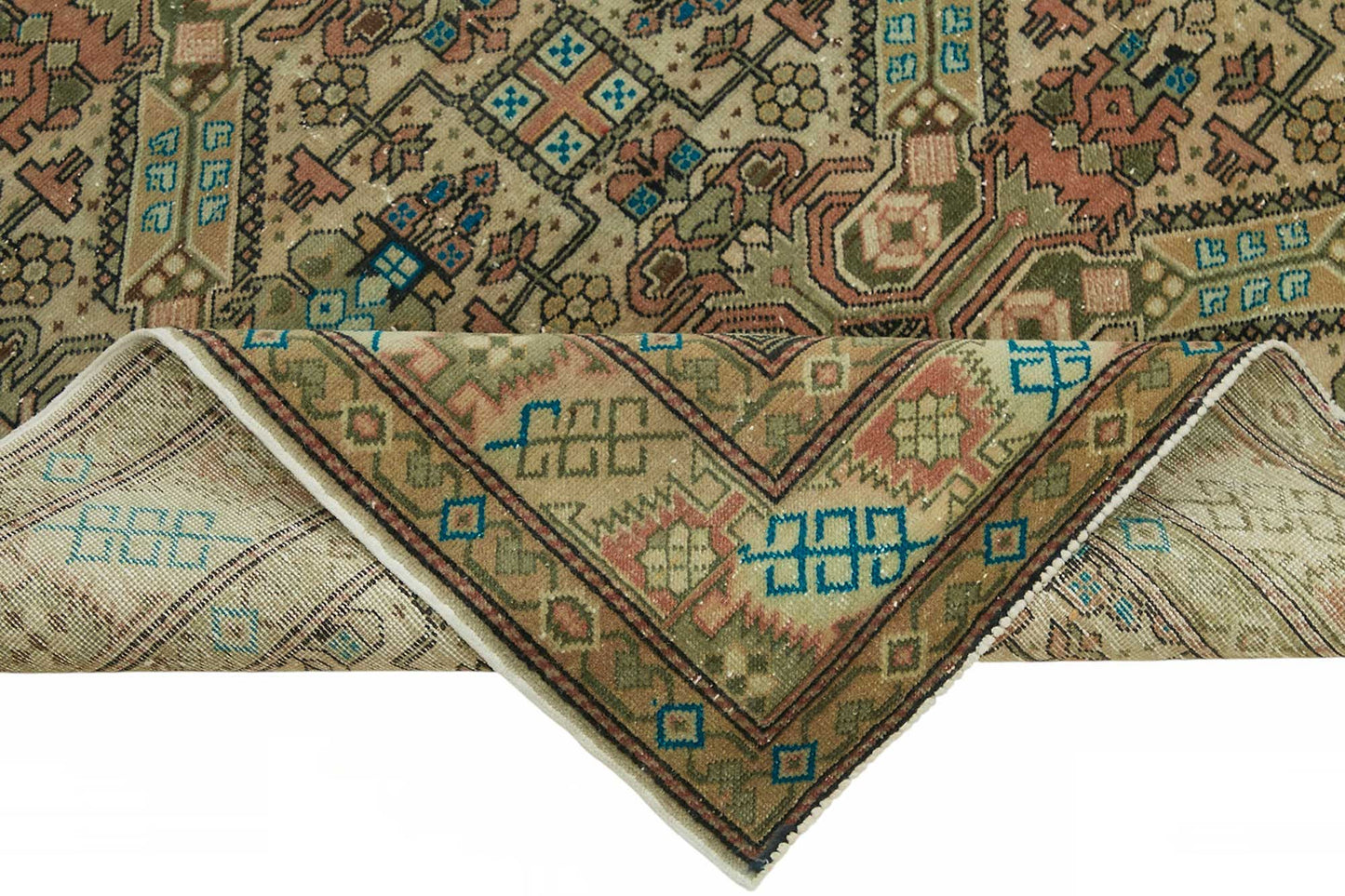 6x9 Hand-Knotted Turkish Wool Rug - 49017