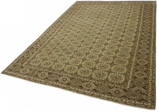 7x9 Hand-Knotted Turkish Wool Rug - 49019